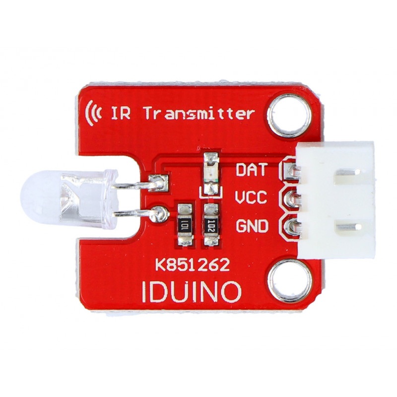 Iduino nadajnik podczerwieni IR 940nm  + przewód 3-pin