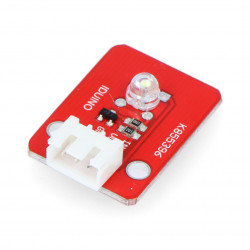 Moduł Iduino z białą diodą LED + przewód 3-pin