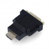 Przejściówka HDMI (wtyk) - DVI-I (gniazdo) - zdjęcie 1