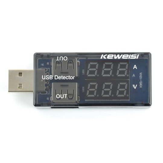 USB Power Detector - вимірювач струму та напруги з USB-порту