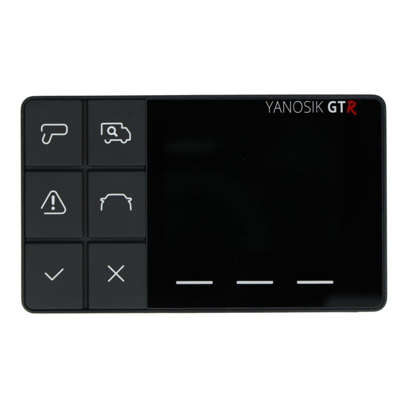 Yanosik GTR (S-clusive) - Komunikator drogowy z uchwytem
