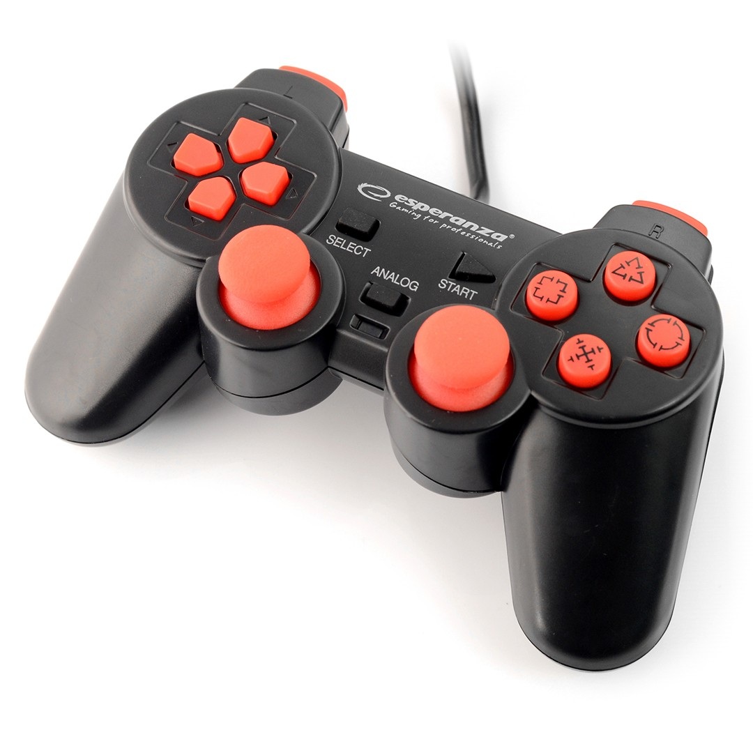 Gamepad Corsair - czarno-czerwony