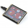 Wyświetlacz dotykowy LCD 2,8'' 320x240px USB dla Raspberry Pi - zdjęcie 1