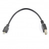 Kabel OTG HOST microUSB / USB Goobay - zdjęcie 1