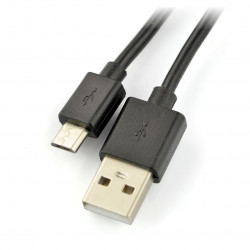 Przewód microUSB B - A -  Esperanza EB177K - 0,5m