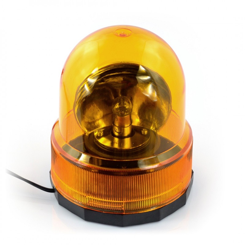 Lampa sygnalizacyjna kogut - 12V z wtyczką zapalniczki samochodowej