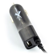 Ładowarka / zasilacz samochodowy Extreme microUSB + USB 5V 3,1A