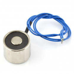 Elektromagnes trzymający 12V 2,5W 2kgf