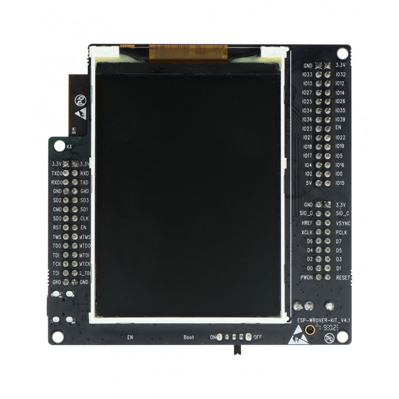 ESP-Wrover-Kit - zestaw ESP32 z wyświetlaczem LCD 3,2 ''