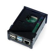 Obudowa Raspberry Pi Model 4B - czarna - LT-4B11