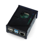 Obudowa Raspberry Pi Model 4B - czarna - LT-4B144