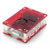 Obudowa Raspberry Pi Model 4B - czerwona - LT-4B16 - zdjęcie 3