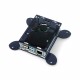 Obudowa Raspberry Pi model 4B Vesa do montażu na monitor - czarno-przezroczysta - LT-4B17 Obudowa Raspberry Pi model 4B Vesa do montażu na monitor - czarno-przezroczysta - LT-4B17