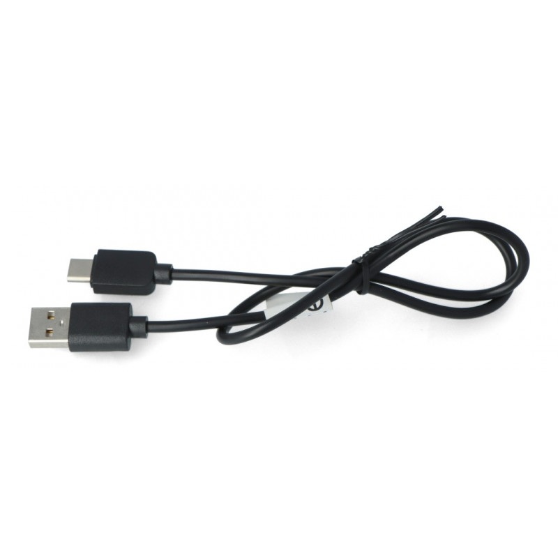 Przewód Lanberg USB Typ A - C 2.0 czarny QC 3.0 - 0,5m