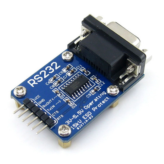 Перетворювач RS232 - UART з роз'ємом DB9 - SP3232 3.3V/5V - Waveshare 3965