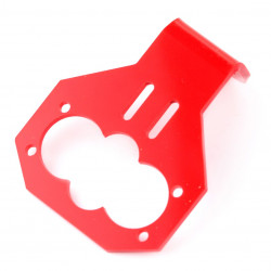 Uchwyt montażowy do czujnika odległości HC-SR04 - czerwony