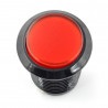 Arcade Push Button 3,3cm - czarny z czerwonym podświetleniem - zdjęcie 1