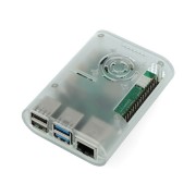 Obudowa do Raspberry Pi 4 - ABS - przezroczysta
