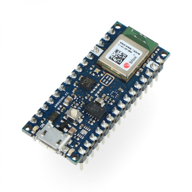Arduino Nano 33 BLE - ze złączami