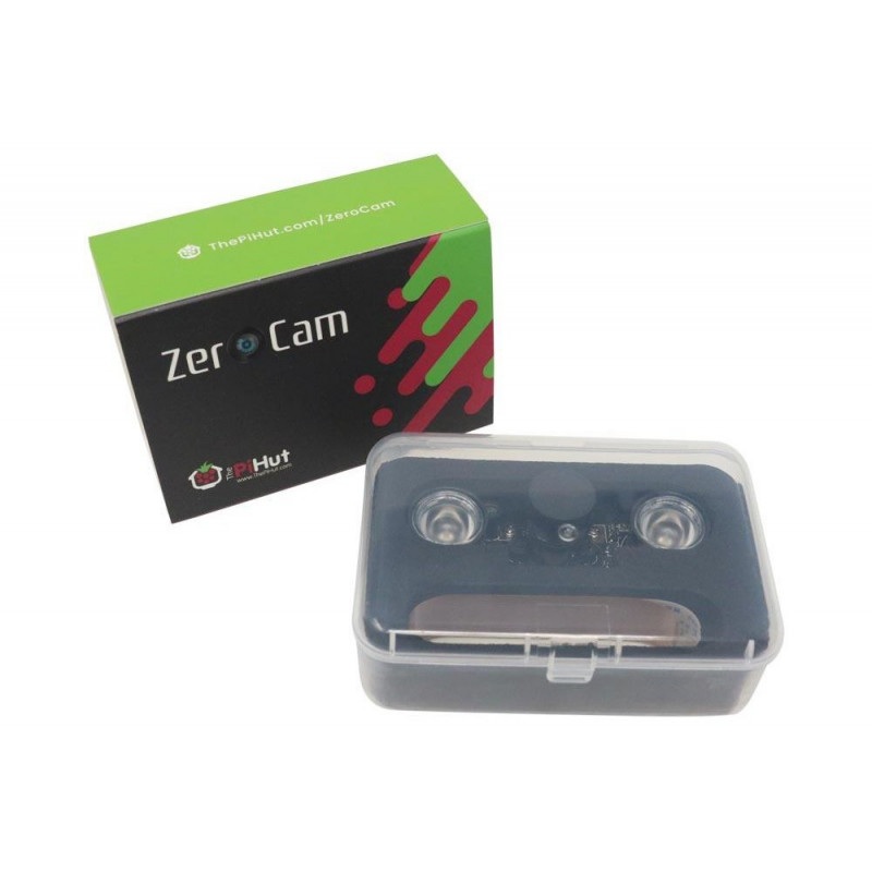PiHut ZeroCam NightVision FishEye - kamera nocna rybie oko 5Mpx - dla Raspberry Pi