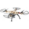 Dron quadrocopter Syma X8HW 2.4GHz z kamerą - 50cm - złoty - zdjęcie 4