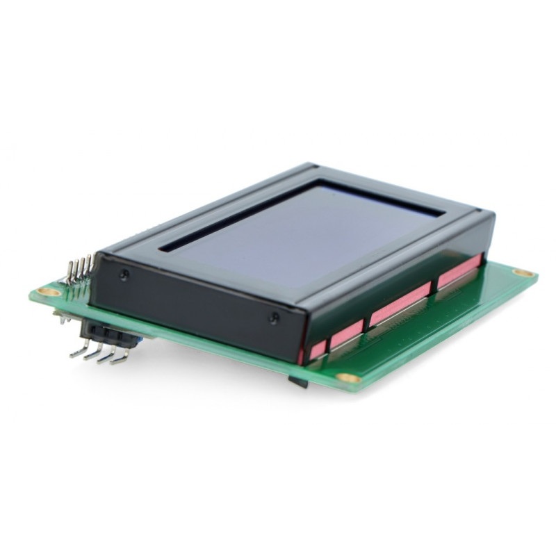 Wyświetlacz LCD 4x20 znaków niebieski + konwerter I2C dla Odroid H2