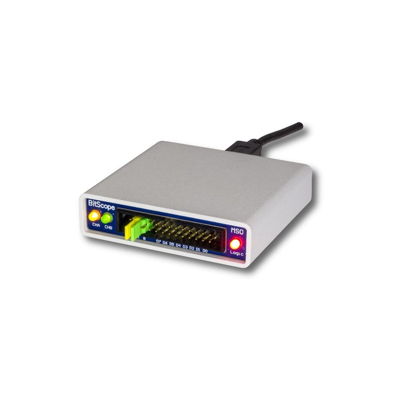 BitScope BS10U - oscyloskop sygnałów mieszanych USB dla Raspberry Pi - 100MHz 2 kanały