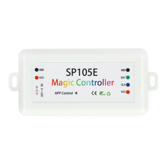 Контролер для адресних RGB світлодіодних стрічок та стрічок Bluetooth SP105E Magic Controller