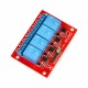Moduł przekaźników Iduino4 kanały - styki 10A/240VAC - cewka 5V Moduł przekaźników Iduino4 kanały - styki 10A/240VAC - cewka 5V