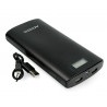 Mobilna bateria PowerBank ADATA P20000D 20000 mAh - czarny - zdjęcie 2