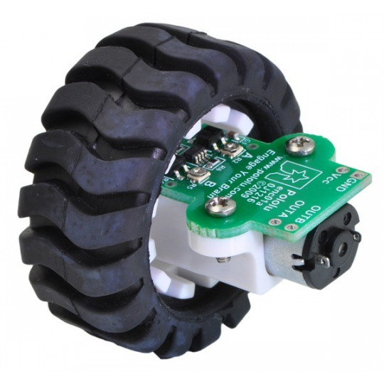 Розширені кріплення мікромотора Pololu - білі - 2 шт. - Pololu 1089