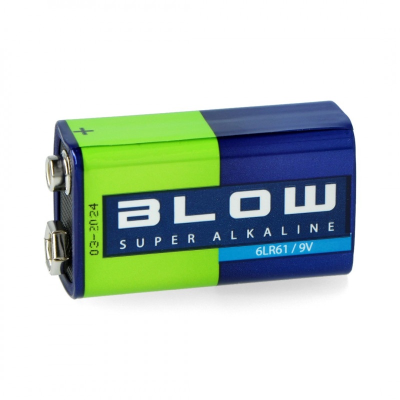 Bateria Blow Super alkaline 9V 6LR61
