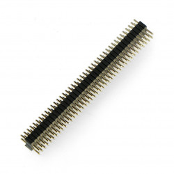 Wtyk goldpin 2x40 prosty