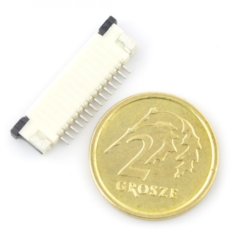 Złącze: FFC / FPC ZIF 14 pin, raster 1mm