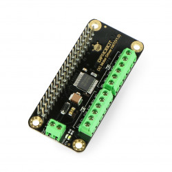 DC Motor Driver HAT V1.0 - dwukanałowy sterownik silników 12V/1,2A ...