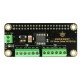 DFRobot DC Motor Driver HAT V1.0 - dwukanałowy sterownik silników 12V/1,2A - nakładka dla Raspberry Pi DFRobot DC Motor Driver HAT V1.0 - dwukanałowy sterownik silników 12V/1,2A - nakładka dla Raspberry Pi