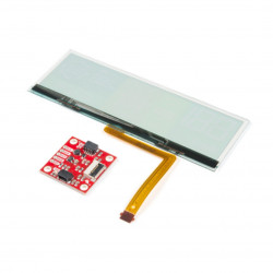 Wyświetlacz OLED przezroczysty HUD 106x38mm I2C - SparkFun LCD-15079