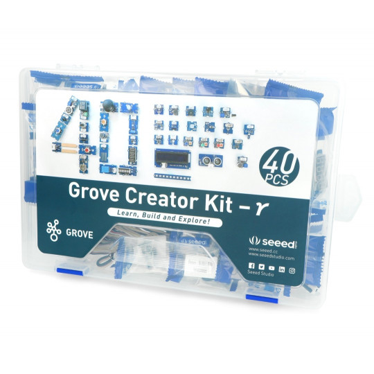 Набір Grove Creator Kit - Gamma - Набір з 40 модулів Grove для Arduino