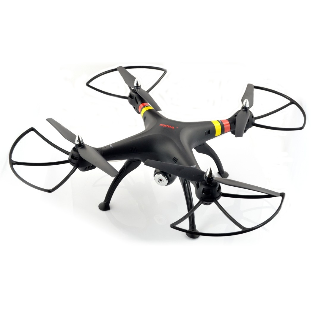 Quadrocopter Syma X8C 2.4 GHz z kamerą HD - 49 cm
