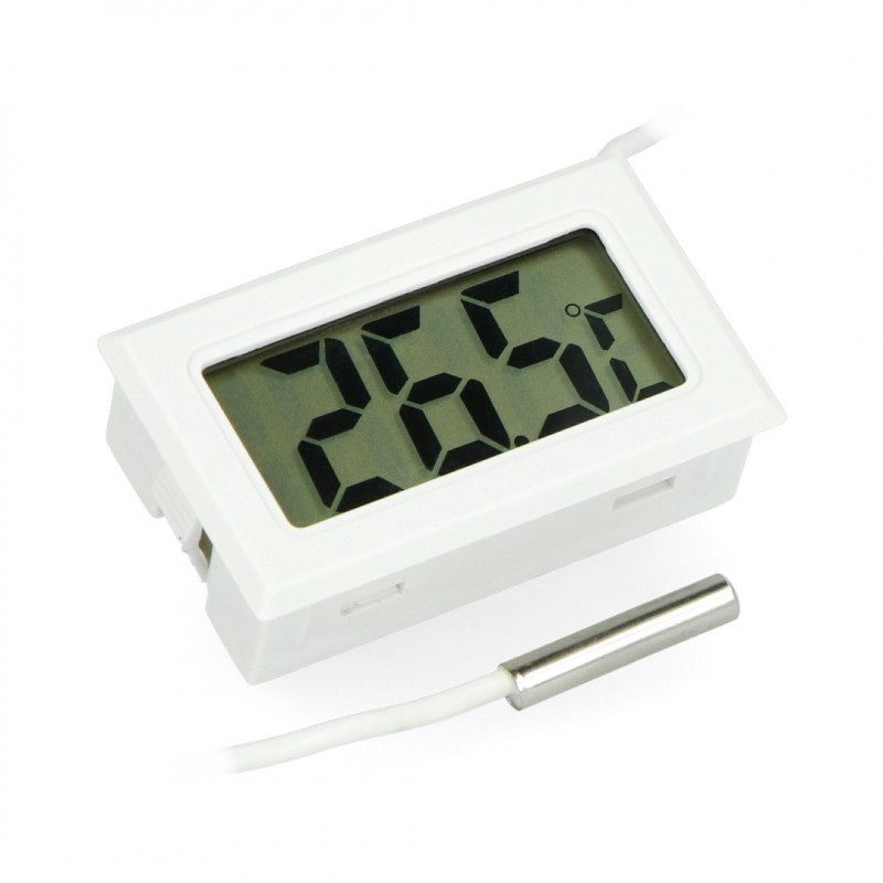 Ttermometr panelowy z wyświetlaczem LCD od - 50 °C do 100 °C