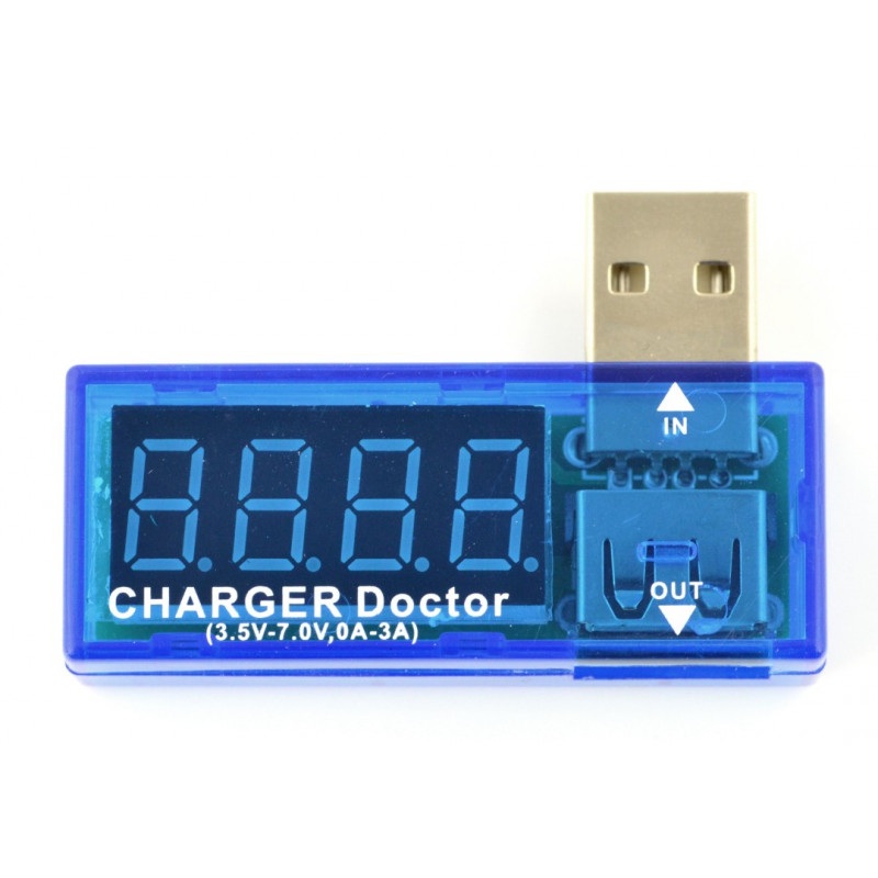 Charger Doctor - miernik prądu i napięcia na USB