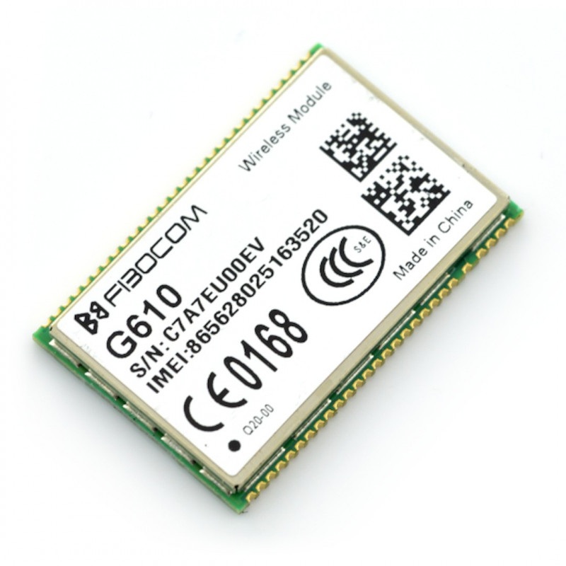 Moduł GSM/GPRS Fibocom GSM-G610-Q20-00 - UART/I2C