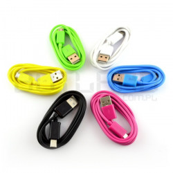 Przewód Lucky microUSB B -...