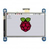 Ekran dotykowy rezystancyjny LCD IPS 4'' (H) 800x480px HDMI + GPIO dla Raspberry Pi 4B/3B+/3B/Zero - zdjęcie 1