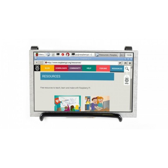 Екран DPI - LCD IPS 5'' 800x480px для Raspberry Pi 4B/3B+/3B/Zero - Waveshare 16381