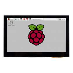 Ekran dotykowy Waveshare B pojemnościowy LCD 4,3'' IPS 800x480px HDMI + USB dla Raspberry Pi 4B/3B/3B+Zero
