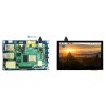 Ekran dotykowy Waveshare B pojemnościowy LCD 4,3'' IPS 800x480px HDMI + USB dla Raspberry Pi 4B/3B/3B+Zero - zdjęcie 7