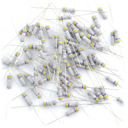 Rezystor THT CF węglowy 1W 1kΩ - 200szt.