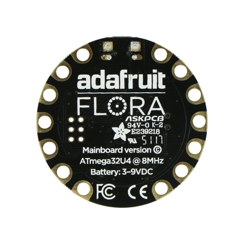 Adafruit Flora - kontroler inteligentnych ubrań - kompatybilny z Arduino