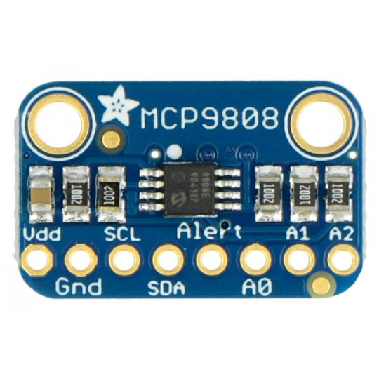 MCP9808 - Високоточний датчик температури I2C - Adafruit 1782
